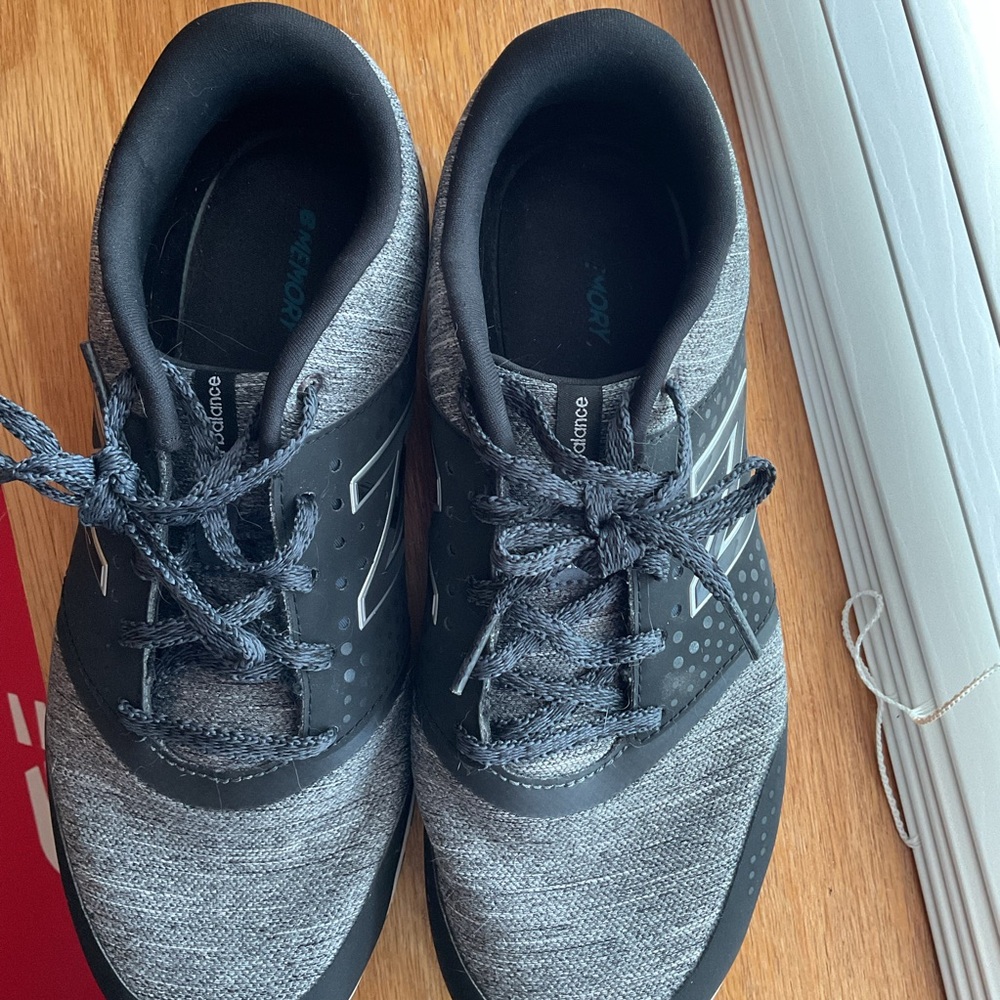New Balance Women's Black and Gray Athletic Shoes